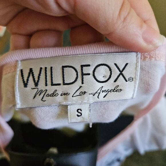 Wildfox Wild For The Weekend Graphic Ringer T-shirt - Picture 8 of 8